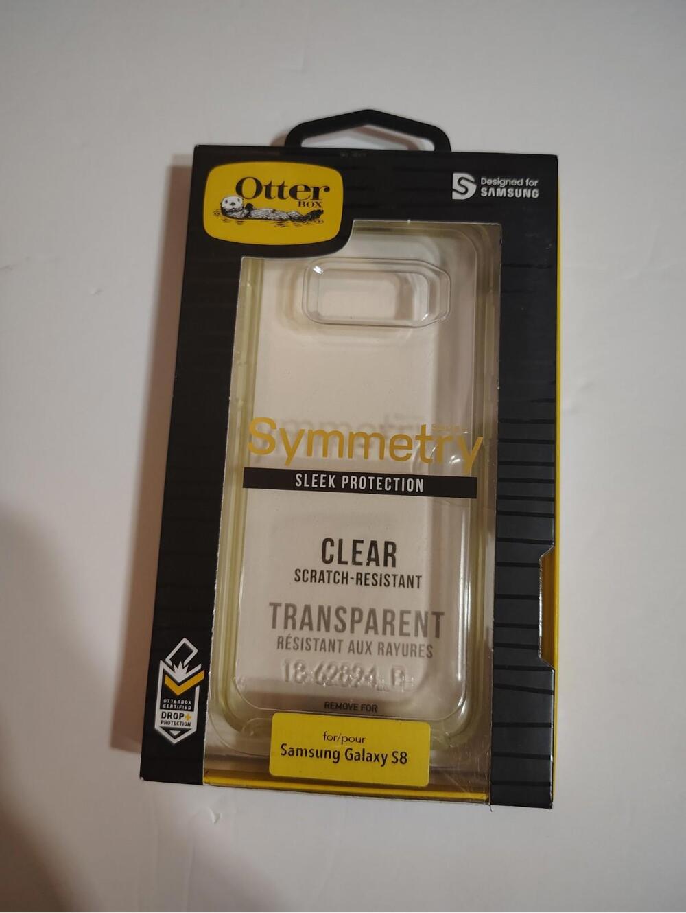 NEW OtterBox Symmetry Series Samsung Galaxy S8 Case - Stardust Clear